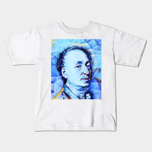 Denis Diderot Portrait | Denis Diderot Artwork | Denis Diderot  Painting 14 Kids T-Shirt